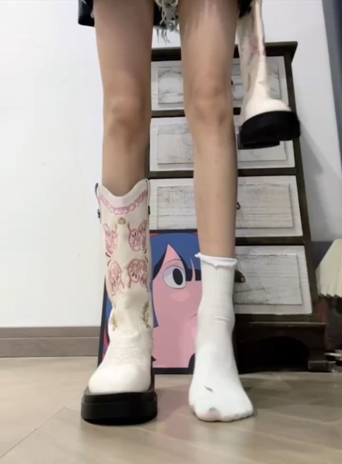 圆头 皮革 