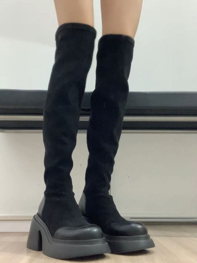 圆头 弹力绳 皮革 