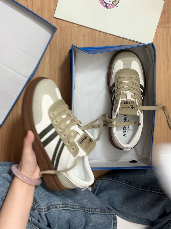 低帮 系带 皮革 