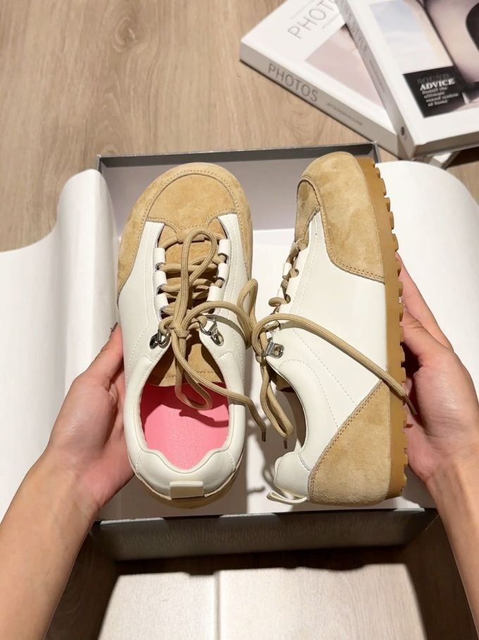 低帮 系带 皮革 