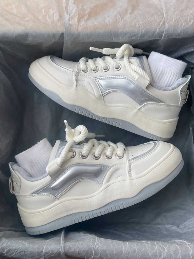 低帮 系带 皮革 