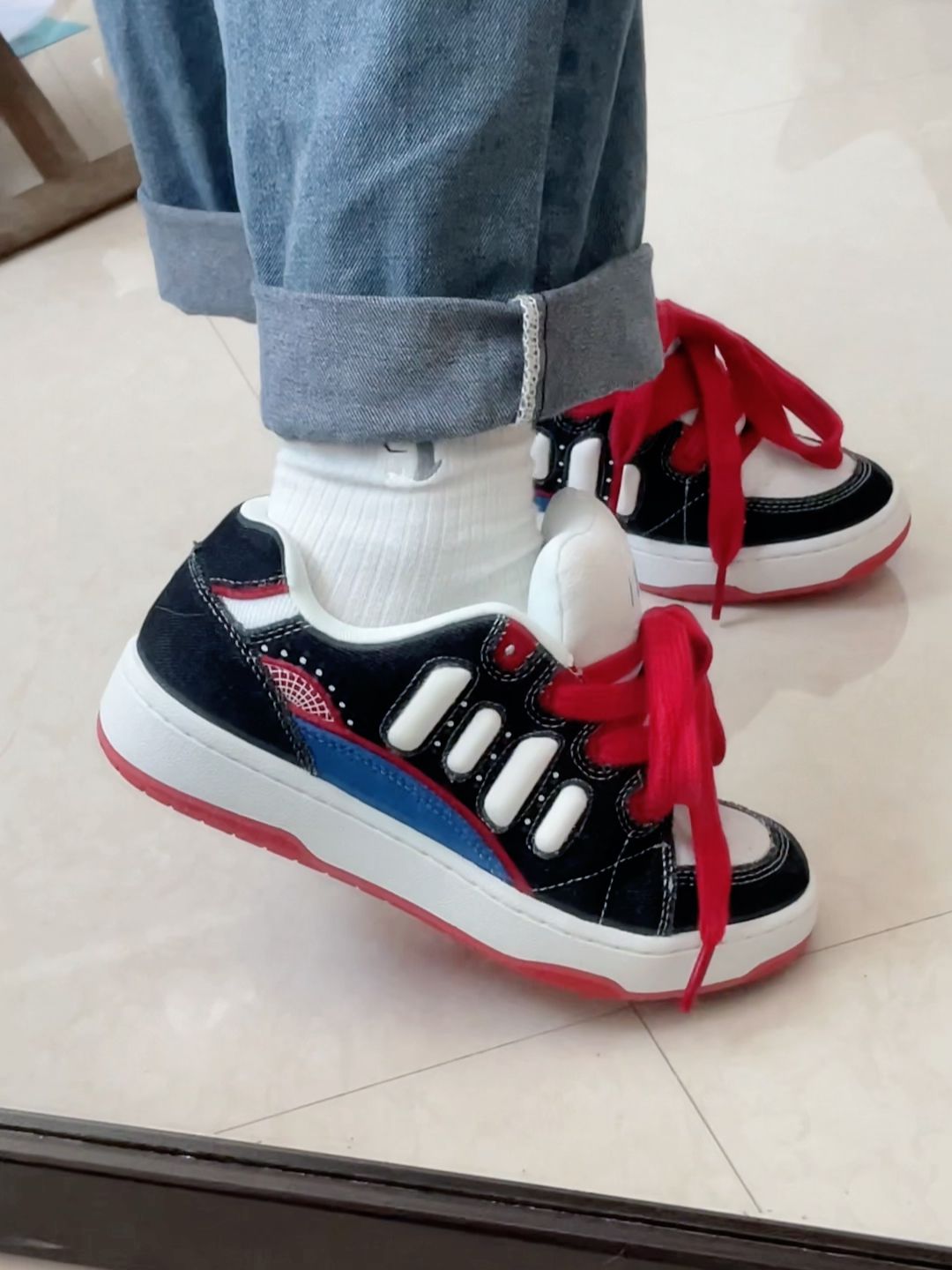 低帮 系带 皮革  - VALI鞋履AI设计主图