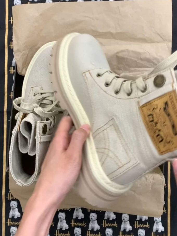 高帮 系带 