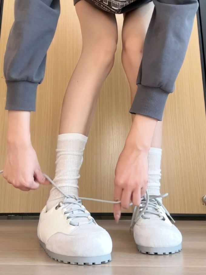 低帮 系带 皮革
