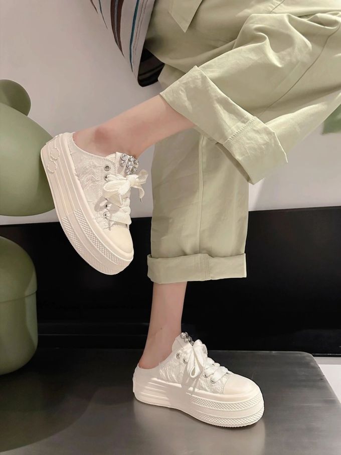 低帮 蕾丝 