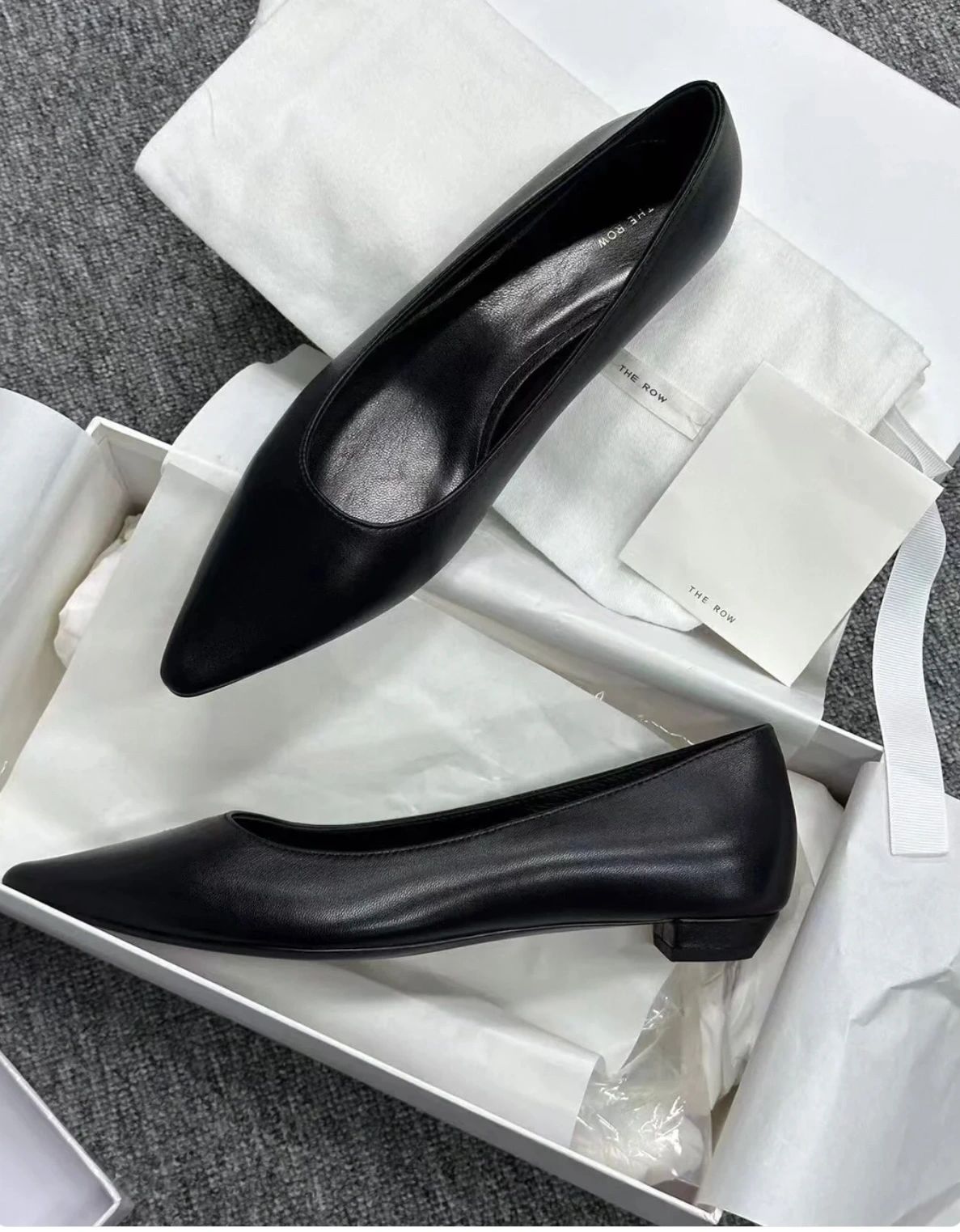 尖头 低帮 一脚蹬 浅口鞋 皮革  - VALI鞋履AI设计主图