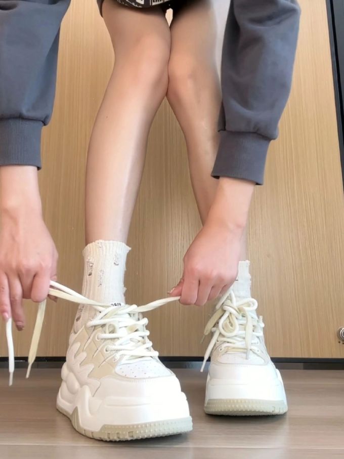 低帮 系带 皮革 