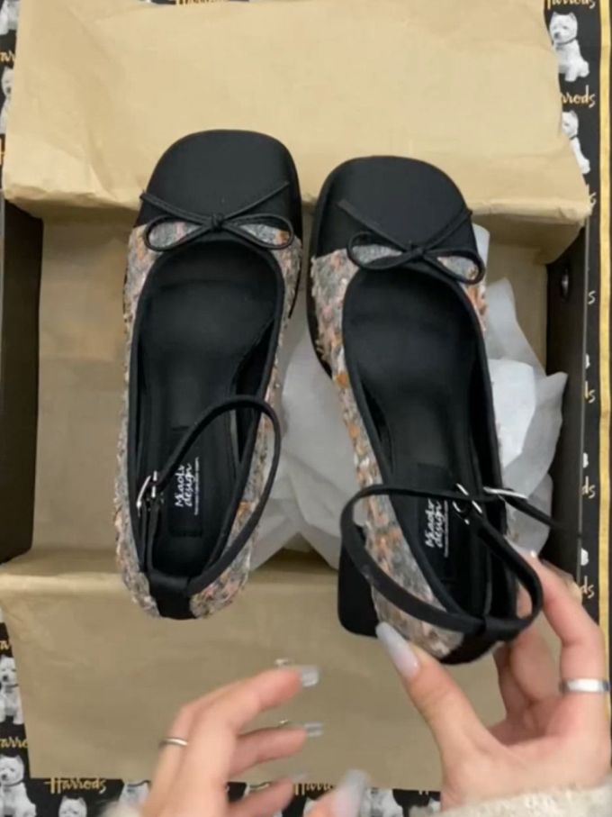 袢扣 浅口鞋 