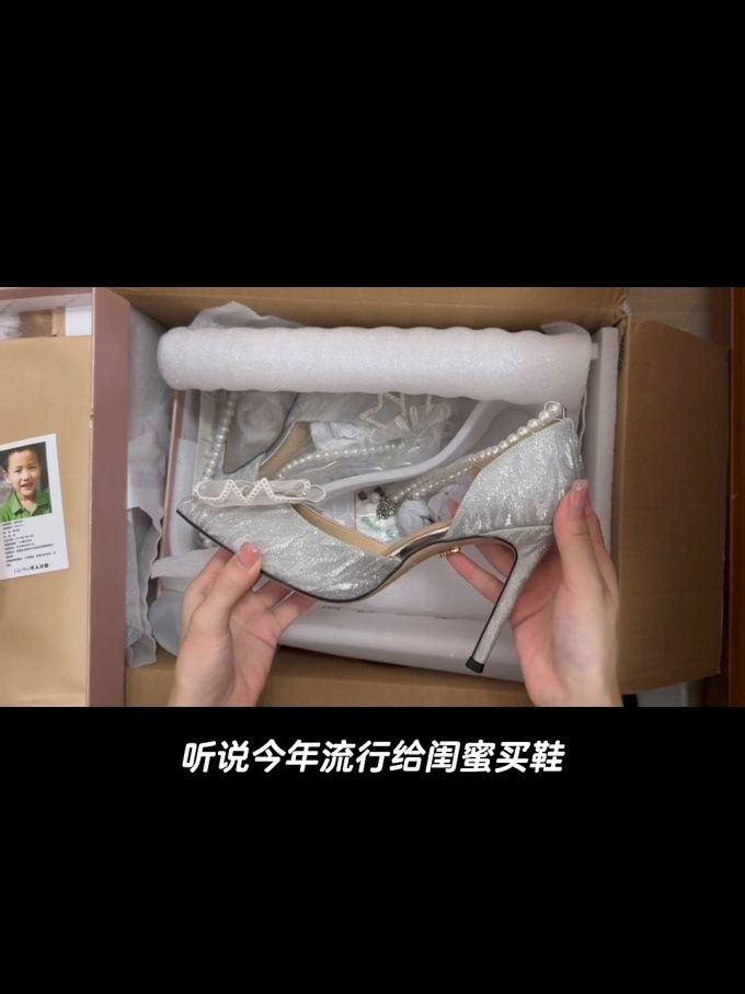 高跟 低帮 一脚蹬 浅口鞋 蕾丝 