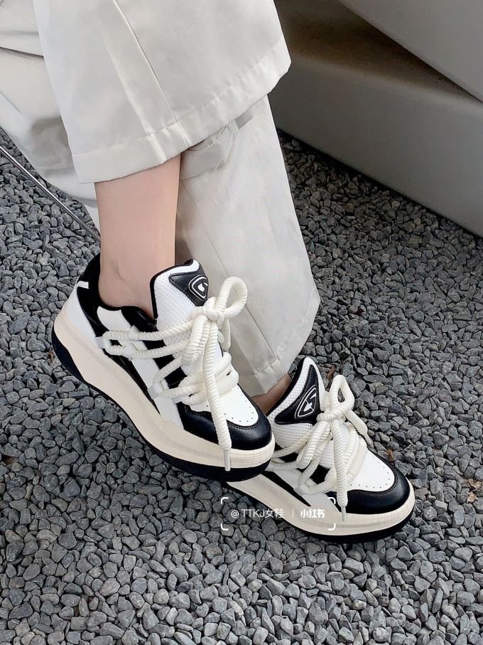 低帮 系带 皮革 