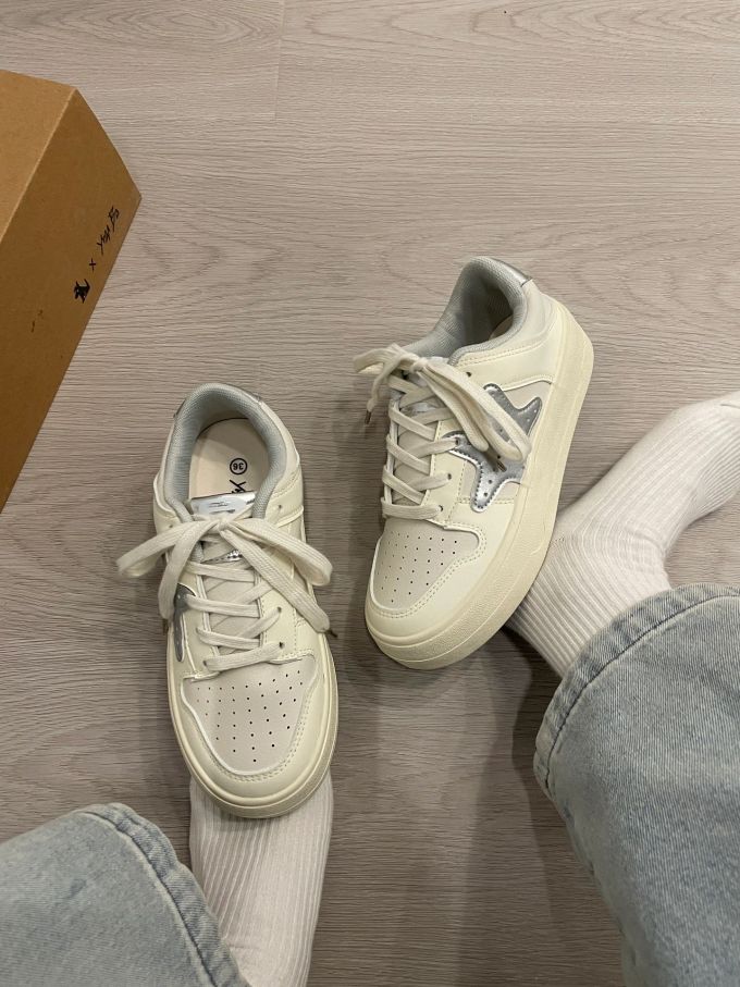 低帮 系带 皮革 