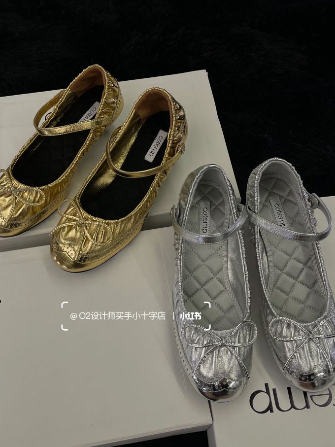 圆头 袢扣 浅口鞋 蕾丝 