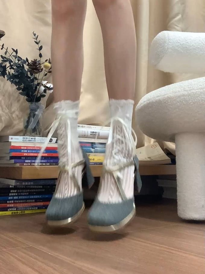 圆头 低帮 皮革 