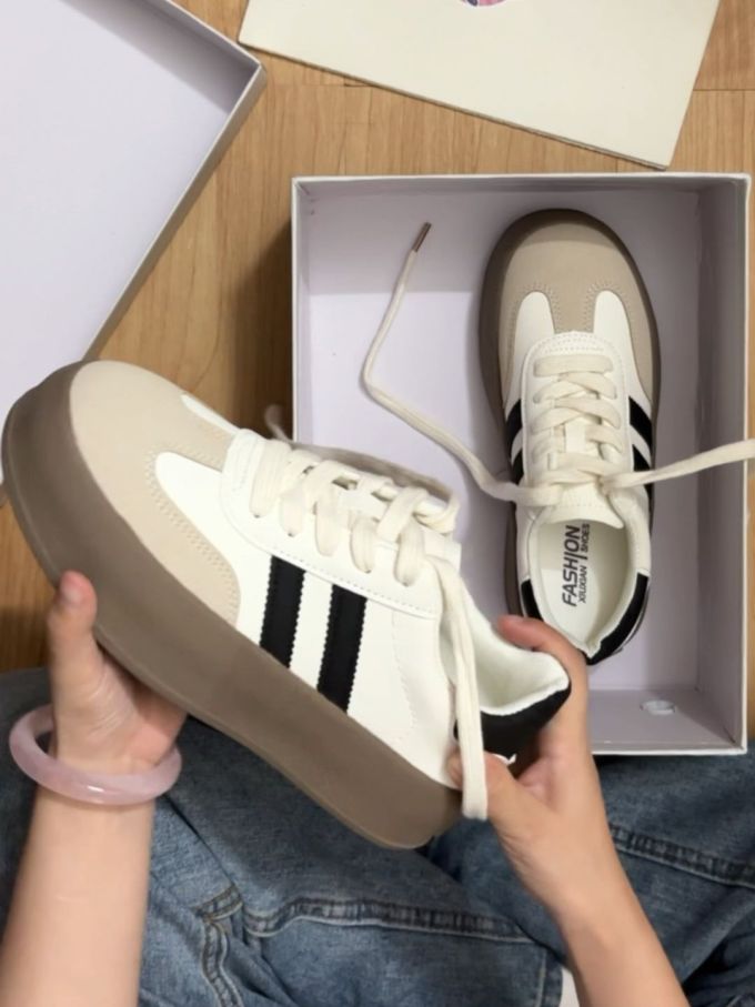低帮 系带 皮革 