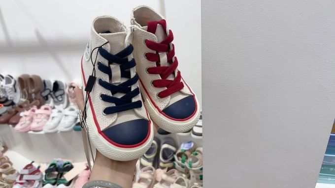 高帮 系带 
