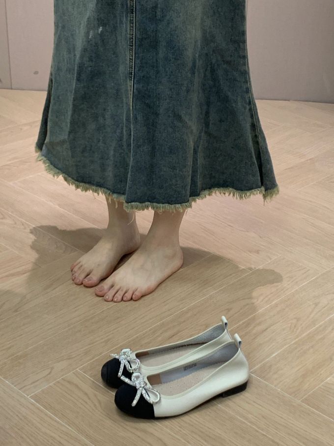 圆头 低帮 一脚蹬 浅口鞋 皮革 