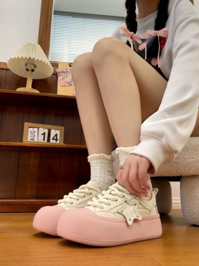 低帮 系带 皮革 