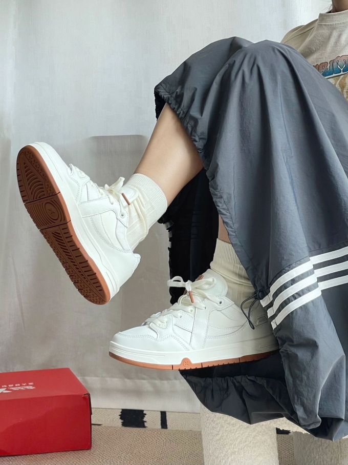 低帮 系带 皮革 