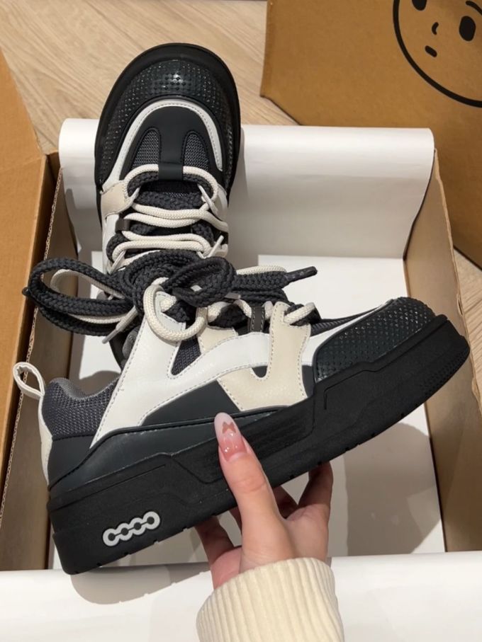 低帮 系带 皮革 