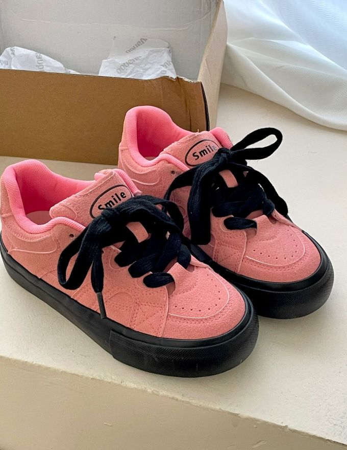 低帮 系带 皮革 