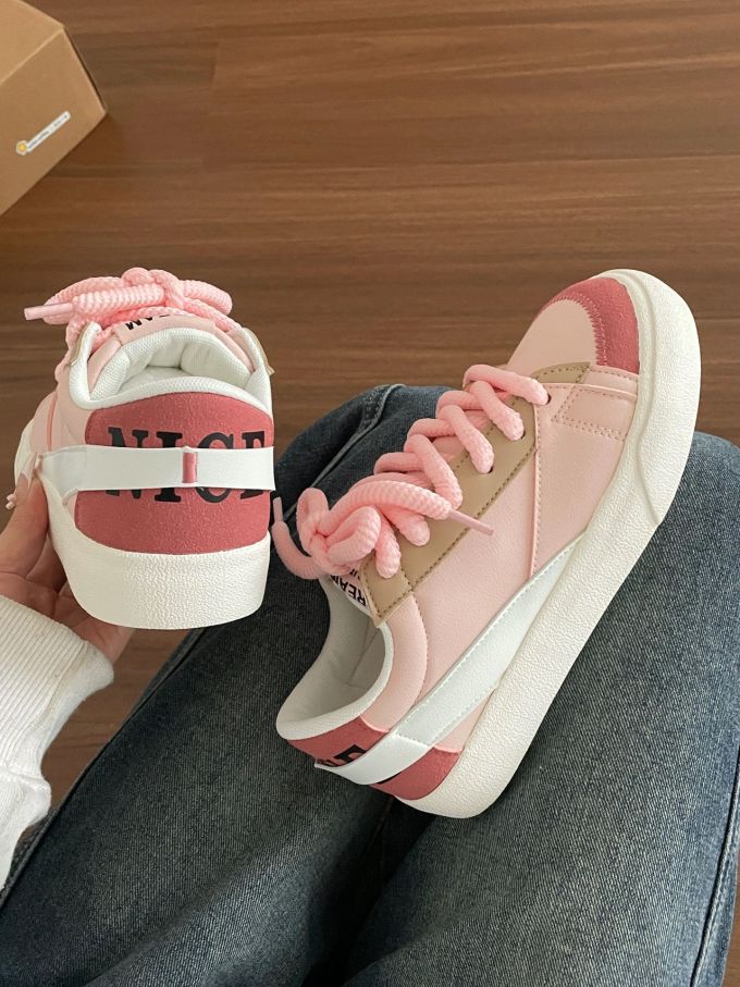 低帮 系带 皮革 