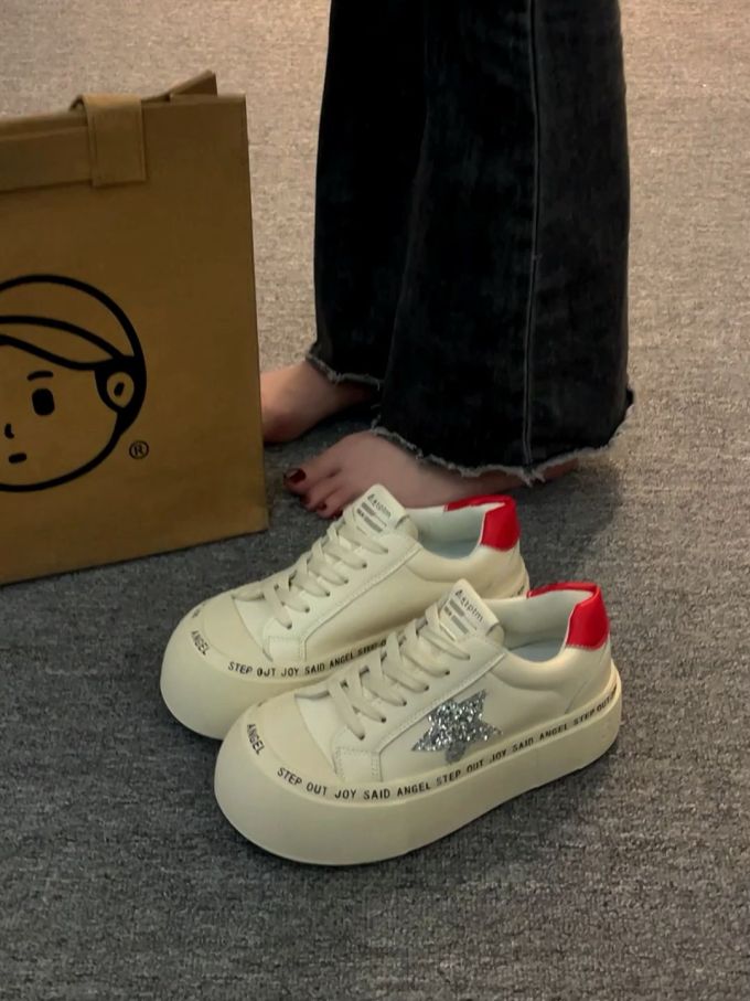 低帮 系带 皮革 