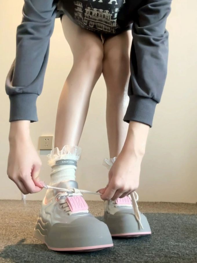 低帮 系带 皮革 