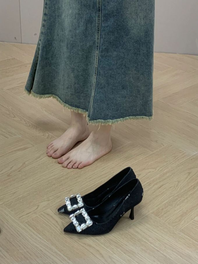 尖头 低帮 浅口鞋 