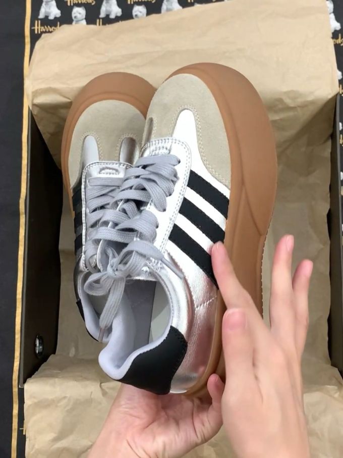 低帮 系带 皮革 