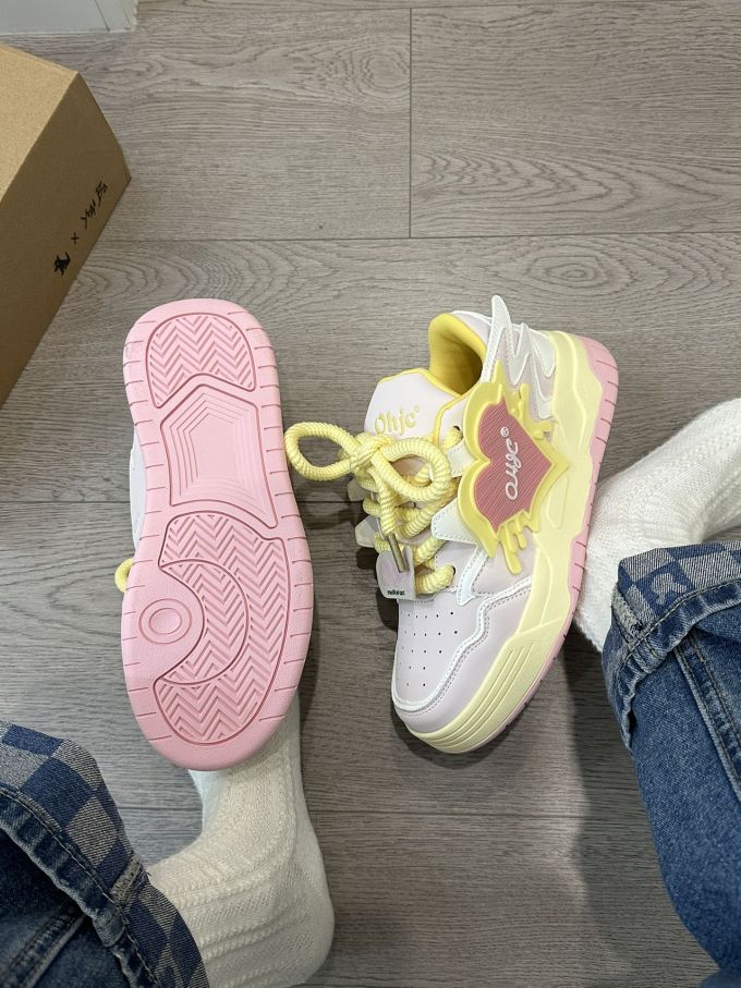 中帮 系带 皮革 