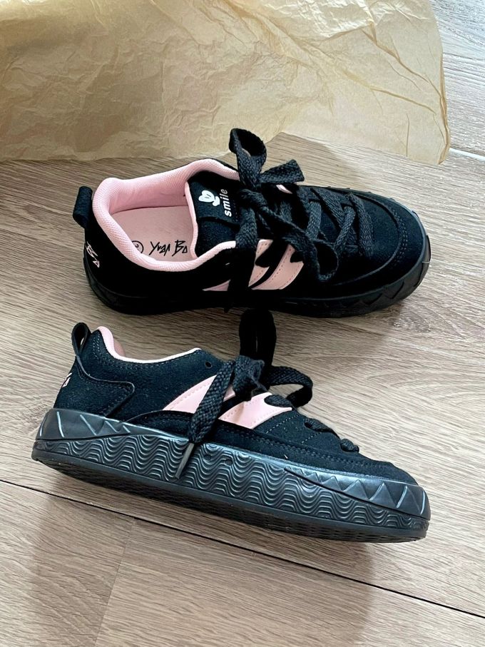 低帮 系带 皮革 