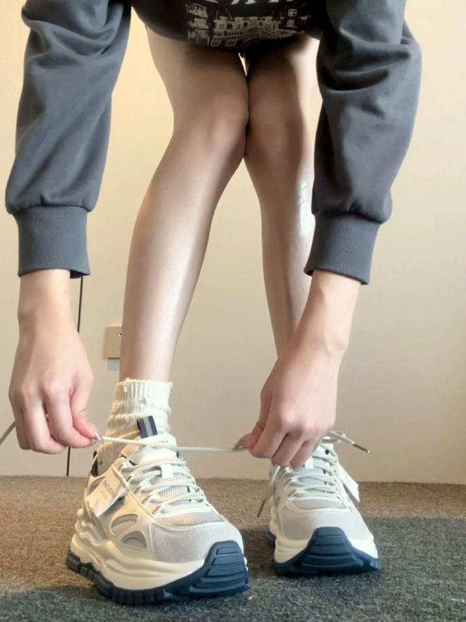 低帮 系带 