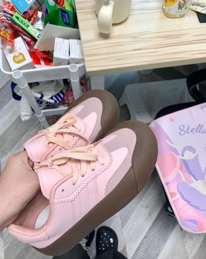 低帮 系带 皮革