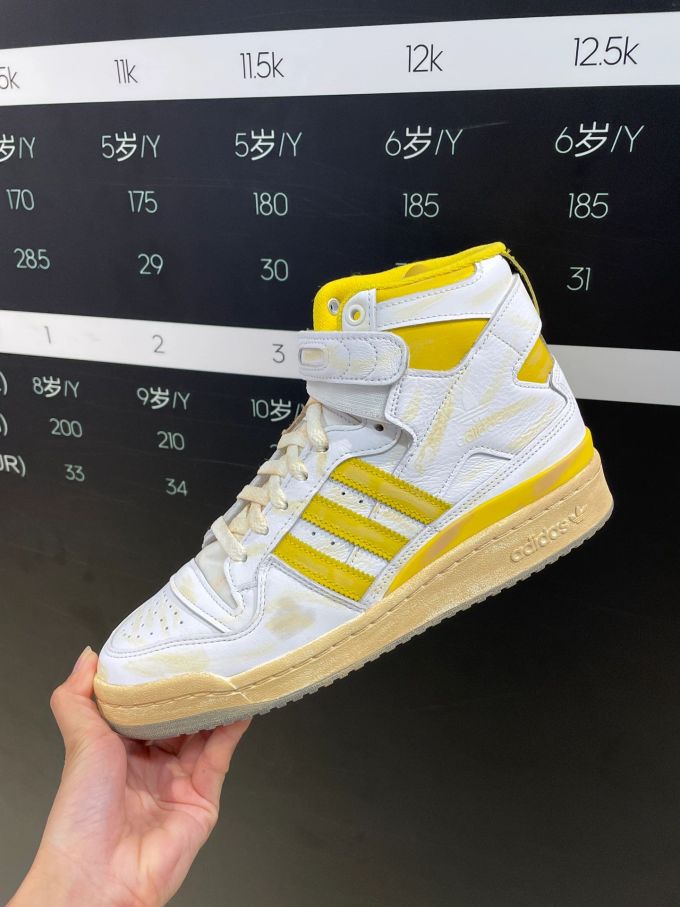 高帮 系带 皮革 