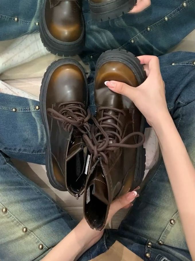 系带 皮革 