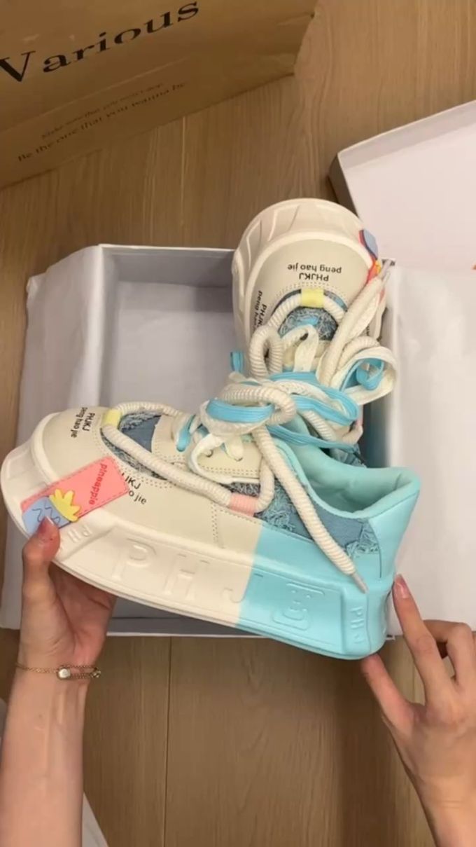 高帮 系带 皮革