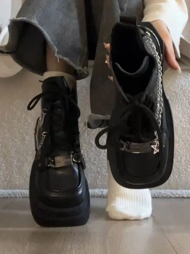 圆头 系带 皮革  - VALI鞋履AI设计主图