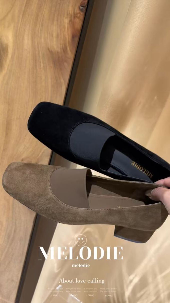 方头 低帮 中口鞋 皮革