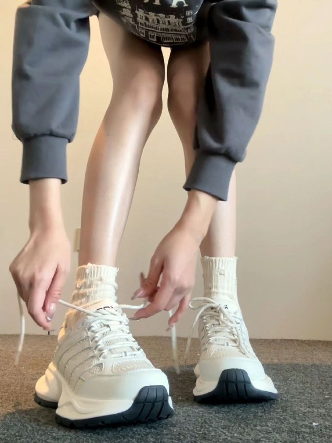 低帮 系带 皮革 