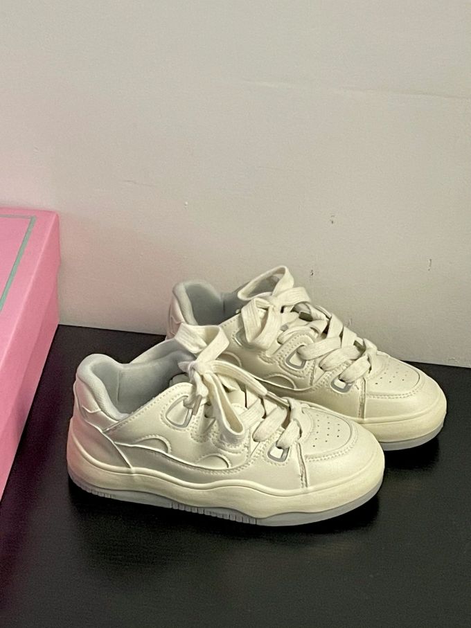 低帮 系带 皮革 