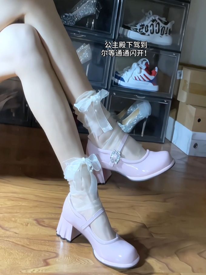 圆头 系带 中口鞋 皮革