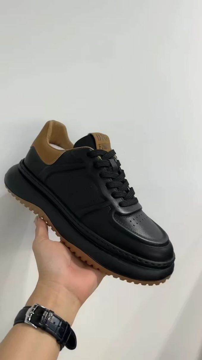 低帮 系带 皮革 