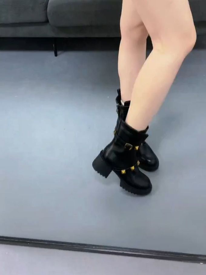 圆头 皮革 