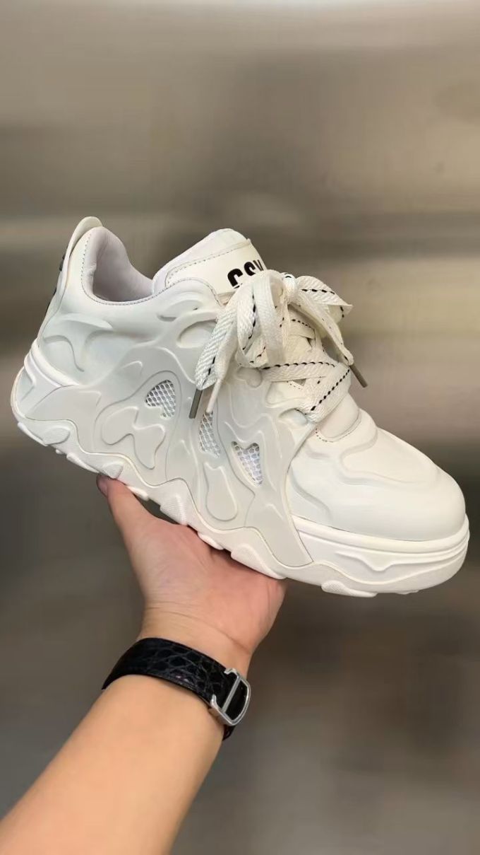低帮 系带 皮革 
