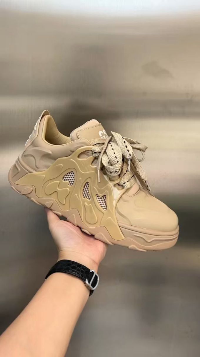 低帮 系带 皮革 