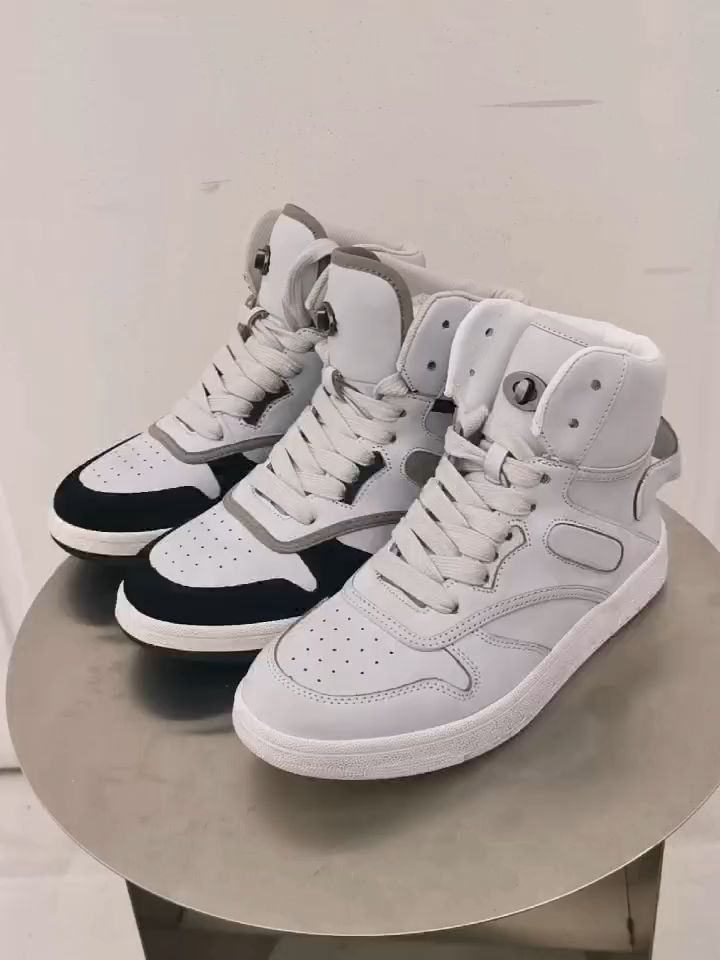 高帮 系带 皮革  - VALI鞋履AI设计主图