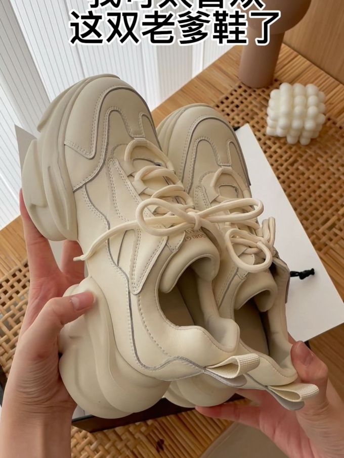 低帮 系带 皮革 
