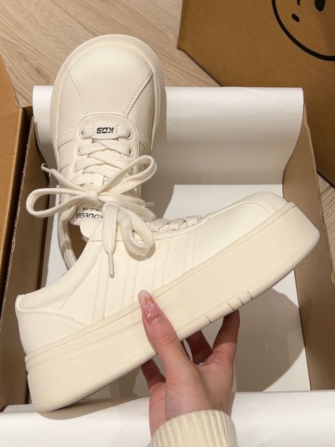 低帮 系带 皮革 