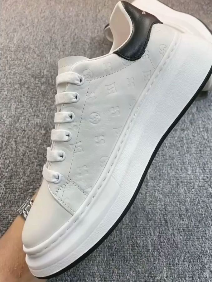 低帮 系带 皮革 