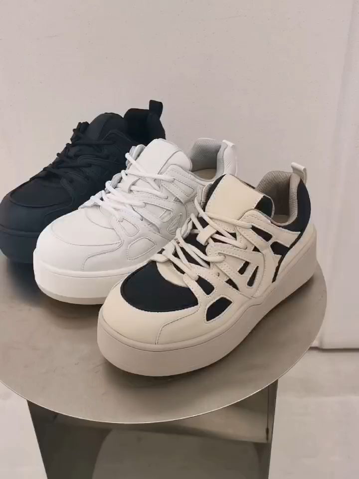 低帮 魔术贴 皮革  - VALI鞋履AI设计主图